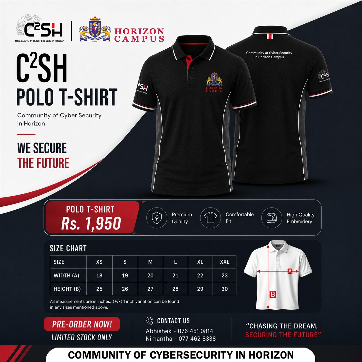 C²SH Official T-Shirt